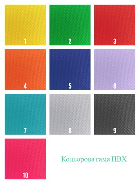 Набір м'яких кольорових матів Tia Доміно 60х30 см 1 блок 6 елементів фото 3
