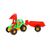 Іграшковий трактор із причепом Оріон 83 см салатовий 993 фото 1