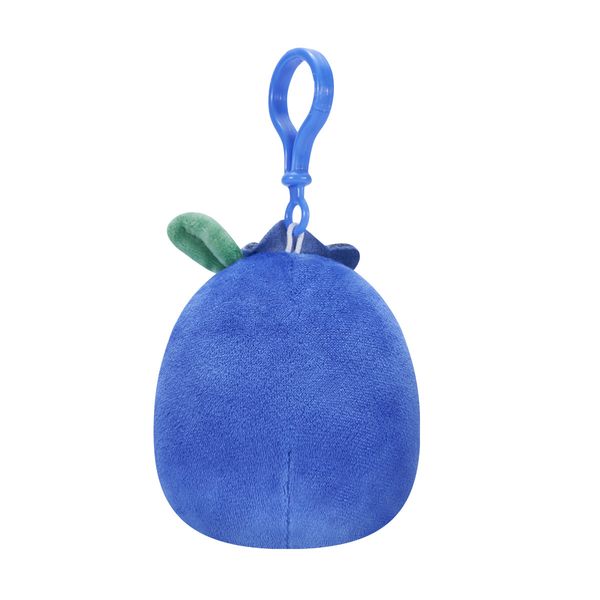 Мягкая игрушка на клипсе для рюкзака SQUISHMALLOWS Черника Блубби 9 см фото 4