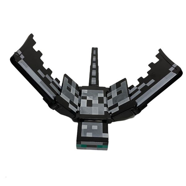 Набір фігурок Minecraft (Майнкрафт) серії Aquatic 10 предметів (Стів, Зомбі, Житель, Фантом, куби) фото 6