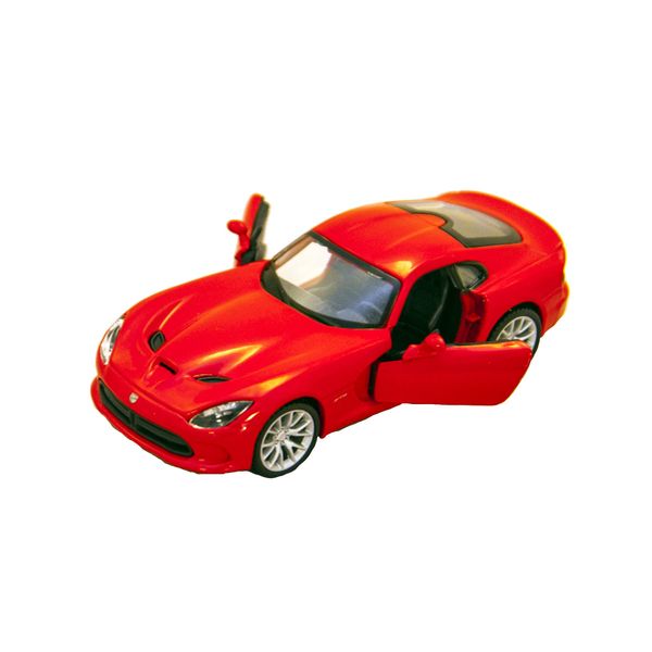 Металева модель авто Srt Viper Gts (2013) (Червоний, 1:32) фото 3