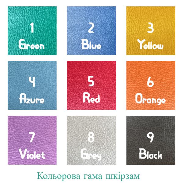Набір м'яких кольорових матів Tia Доміно 60х30 см 1 блок 6 елементів фото 2