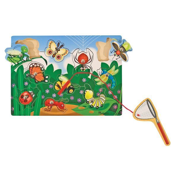 Магнитные пазлы Melissa & Doug &laquo;Лови насекомых&raquo; 11 элементов MD13779 фото 4