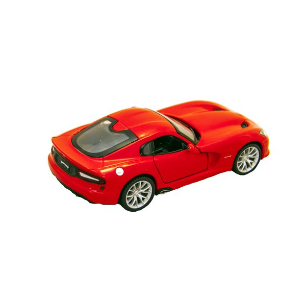 Металева модель авто Srt Viper Gts (2013) (Червоний, 1:32) фото 2