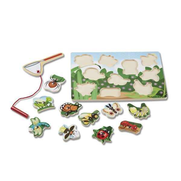 Магнитные пазлы Melissa & Doug &laquo;Лови насекомых&raquo; 11 элементов MD13779 фото 3