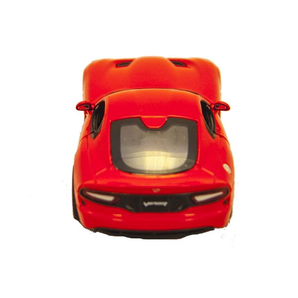 Металева модель авто Srt Viper Gts (2013) (Червоний, 1:32) фото 5