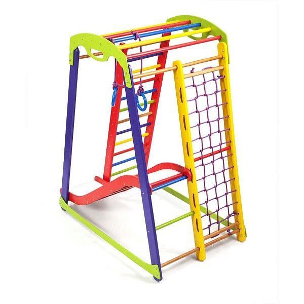 Детский спортивный уголок для дома Кроха 1 Plus 1 SportBaby (6 элементов) фото 2
