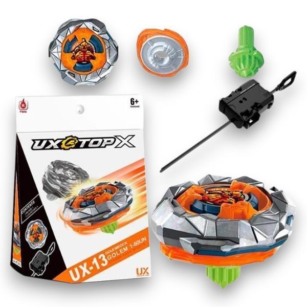 Бейблейд X Голем Рок (Beyblade X Golem Rock) сезон 2 стиль захист UX-13 фото 3