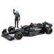 Коллекционная модель Bburago Формула 1 Mercedes-AMG F1 W14 E Performance, масштаб 1:24, чёрный 18-28037 фото 5