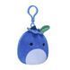 М'яка іграшка на кліпсі для рюкзака SQUISHMALLOWS Чорниця Блуббі 9 см фото 3