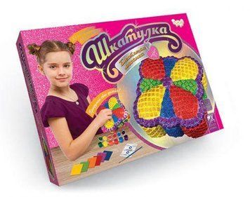 Блискуча мозаїка Danko Toys Скринька Квіточка SHR-01-01 фото 1