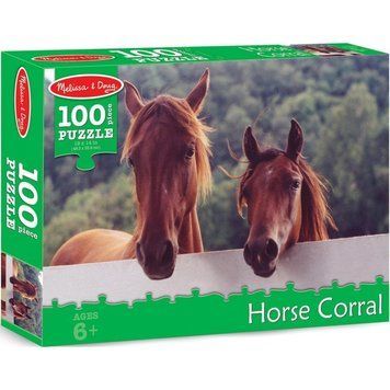 Пазлы Melissa&Doug "Лошади" 100 элементов 48 х 35 см MD8944 фото 1