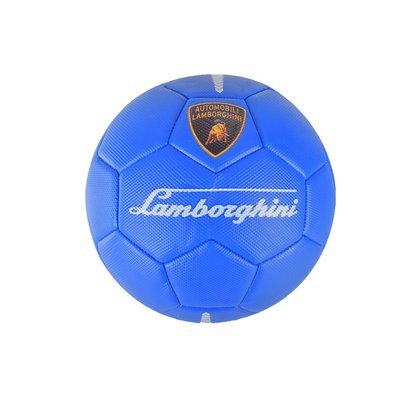 Футбольний м'яч №5 Bambi Lambo TPU діаметр 21 см Синій FB2230 фото 1