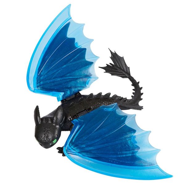 Spin Master Як приборкати дракона 3: колекційна фігурка дракона Беззубока з механічною функцією фото 4