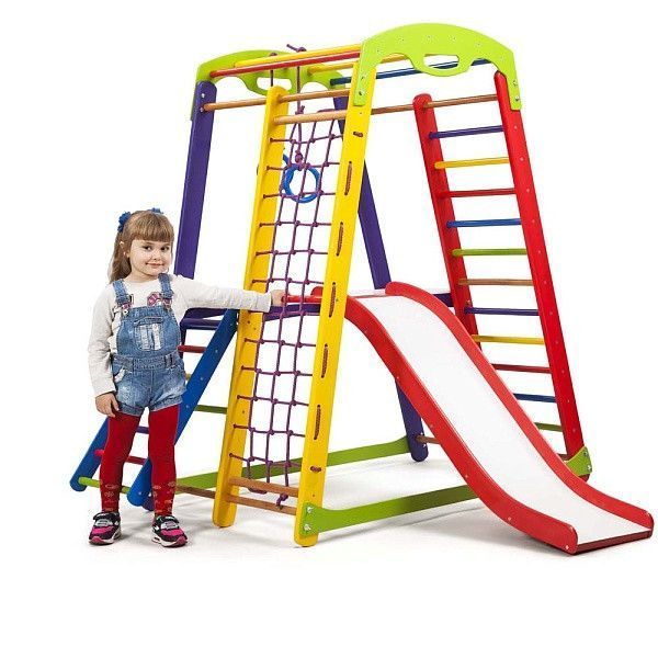 Домашний спортивный уголок Кроха 1 Plus 2 SportBaby (7 элементов) фото 6