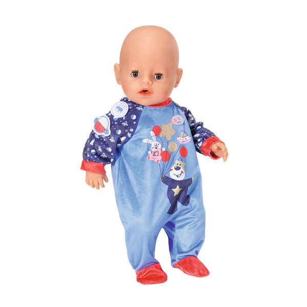 Кукольный наряд BABY BORN серии "День Рождения" - ПРАЗДНИЧНЫЙ КОМБИНЕЗОН (на 43 cm, синий) фото 2