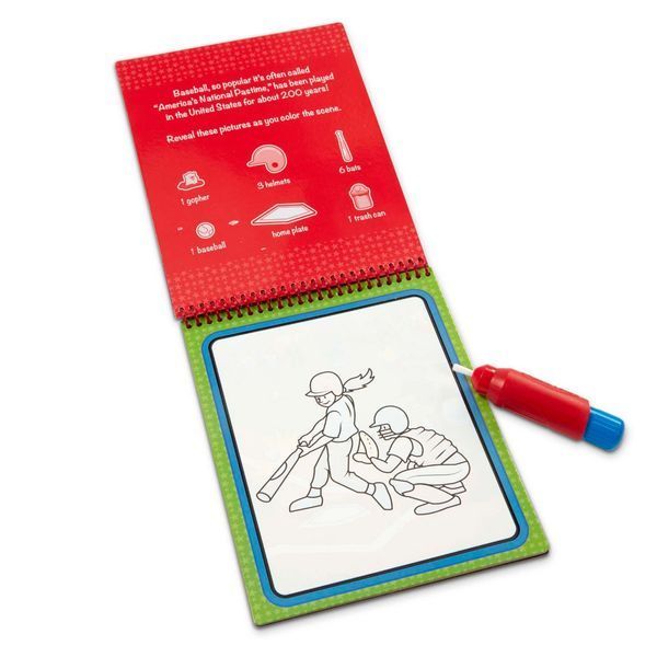 Водна розмальовка багаторазова Water WOW Melissa & Doug &laquo;Спорт&raquo; MD30175 фото 10