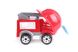 Игрушечная пожарная машина с подъёмником ТехноК Малыш-Пожарник 35 см красная 3978 фото 3