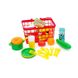 Дитячий іграшковий кошик Оріон з продуктами та посудом Пікнік 37 елементів синій 379 в.4 фото 2