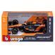 Колекційна модель Bburago Формула 1 McLaren F1 MCL38 2024, масштаб 1:43, чорний з помаранчевим 18-38214 фото 9