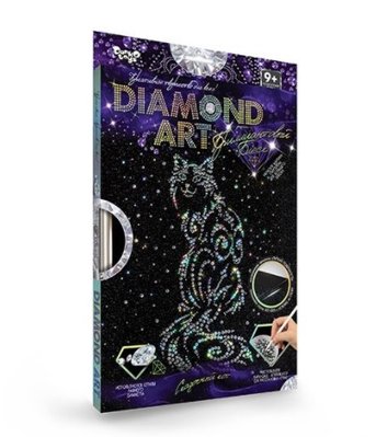 Алмазная мозаика Danko Toys Diamond Art Кот DAR-01-08 фото 1