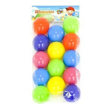 Шарики для сухого бассейна Mtoys "60 мм" 14 шт 16028 фото 1
