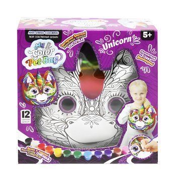 Сумочка-раскраска в виде животного Danko Toys My Color Pet-Bag 01-03 фото 1