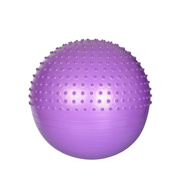 М'яч для фітнесу (фітбол) 65см Фіолетовий MS 1652 фото 1
