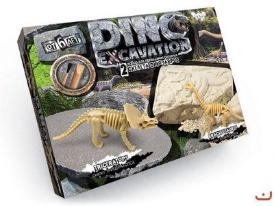 Набор для проведения раскопок Danko Toys Dino Excavation (рус) DEX-01-01 фото 1