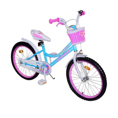 Велосипед подростковый двухколёсный 20" Like2bike Jolly стальная рама, звонок, голубой 212012 фото 1