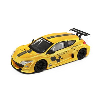 Металева модель авто Renault Megane Trophy (Жовтий Металік, 1:24) фото 1
