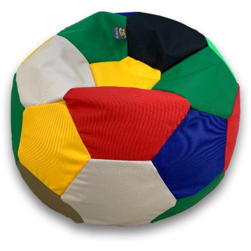 Безкаркасний пуф - мішок Tia 80 х 80 см Футбольний м'яч L Оксфорд фото 3