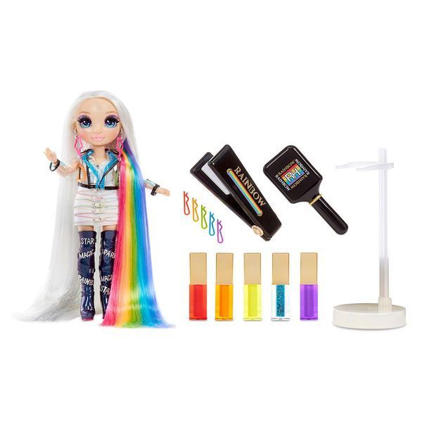 Кукла RAINBOW HIGH серии "5in1" Стильная прическа с аксессуарами 28 см фото 4
