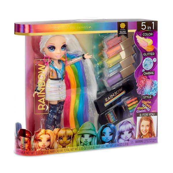 Кукла RAINBOW HIGH серии "5in1" Стильная прическа с аксессуарами 28 см фото 2