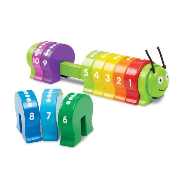Деревянная игрушка-гусеница Melissa & Doug &laquo;Счёт&raquo; MD9274 фото 2