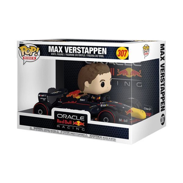 Игровая фигурка FUNKO POP! Формула-1 Макс Ферстаппен в машине 9,6 см 72617 фото 6