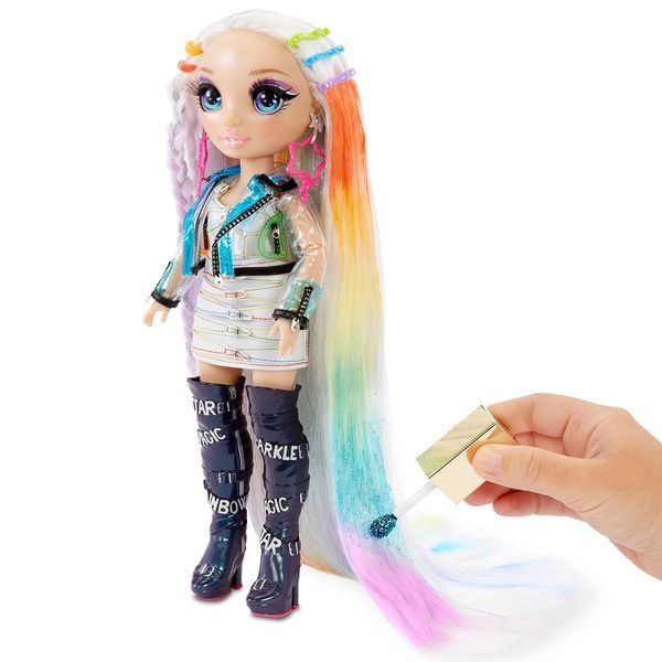 Кукла RAINBOW HIGH серии "5in1" Стильная прическа с аксессуарами 28 см фото 6