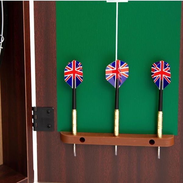 Набор для игры в дартс с кабинетом 45см сизаль Winmax The Ships Inn 6 дротиков фото 6