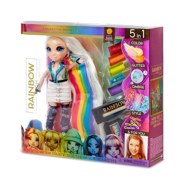 Кукла RAINBOW HIGH серии "5in1" Стильная прическа с аксессуарами 28 см фото 10