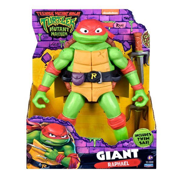 Игровая фигурка с артикуляцией TMNT Черепашки-Ниндзя Movie III XL Рафаэль 26 см 83404 фото 5