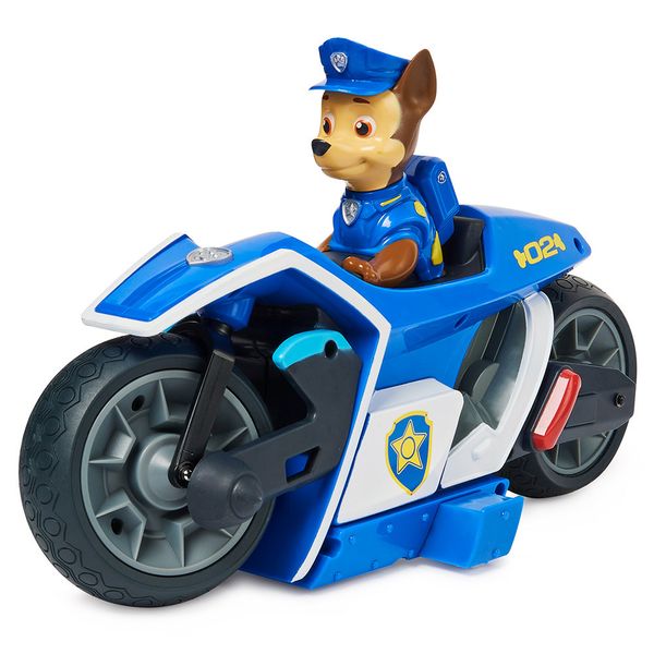 Spin Master Щенячий патруль в кино: Полицейский мотоцикл Гонщика на дистанционном управлении фото 5