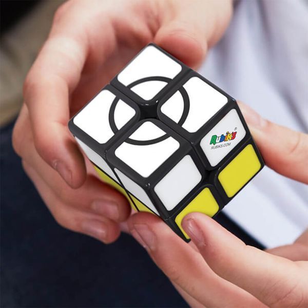 Кубик Рубіка RUBIK'S модель 2х2х2 для початківців з наклейками та завданнями 6065322 фото 4