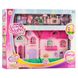 Музичний інтерактивний ляльковий будиночок з ігровими фігурками Моя Люба Хатинка рожевий фото 2