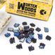 Круглий дерев'яний пазл 50х50 см Wortex Woods Зіркова ніч 508 елементів нестандартної форми PZL30002L фото 4