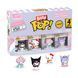 Набір фігурок BITTY POP! Sanrio Kuromi 4 фігурки 2,5 см з поличкою 85715 фото 1