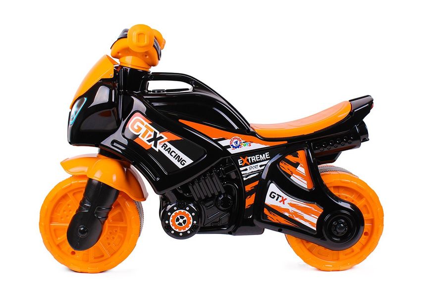 Мотоцикл-каталка ТехноК Черно-оранжевый 5767 фото 3