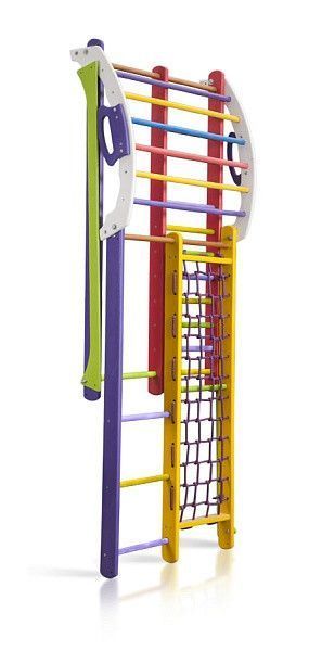 Компактний спортивний куточок для дому Кроха 1 Plus 3 SportBaby (9 елементів) фото 7
