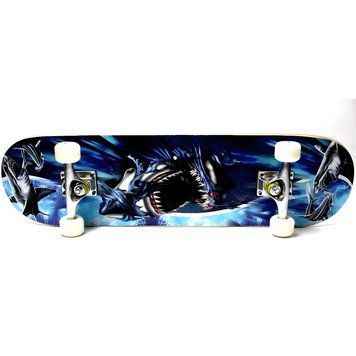 Дитячий скейтборд для початківців Scale Sports Cool Shark 79&times;20 см клен ABEC-7 до 80 кг фото 1