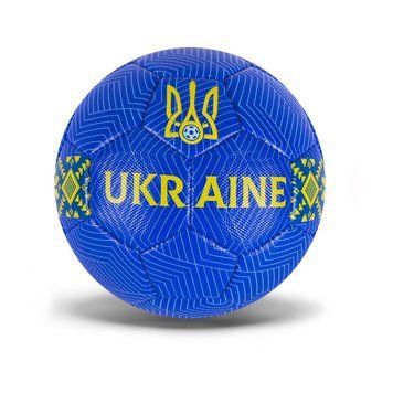 Футбольний м'яч №5 Ukraine PVC синій FU2582 фото 1