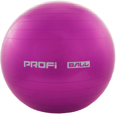 М'яч для фітнесу (фітбол) ProfitBall 75 см Фіолетовий MS 0383 фото 1
